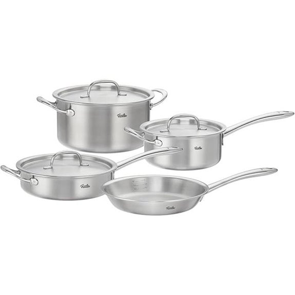 Fissler M5 Pro-Ply 5-ply Stainless Steel 7 Piece Cookware Set