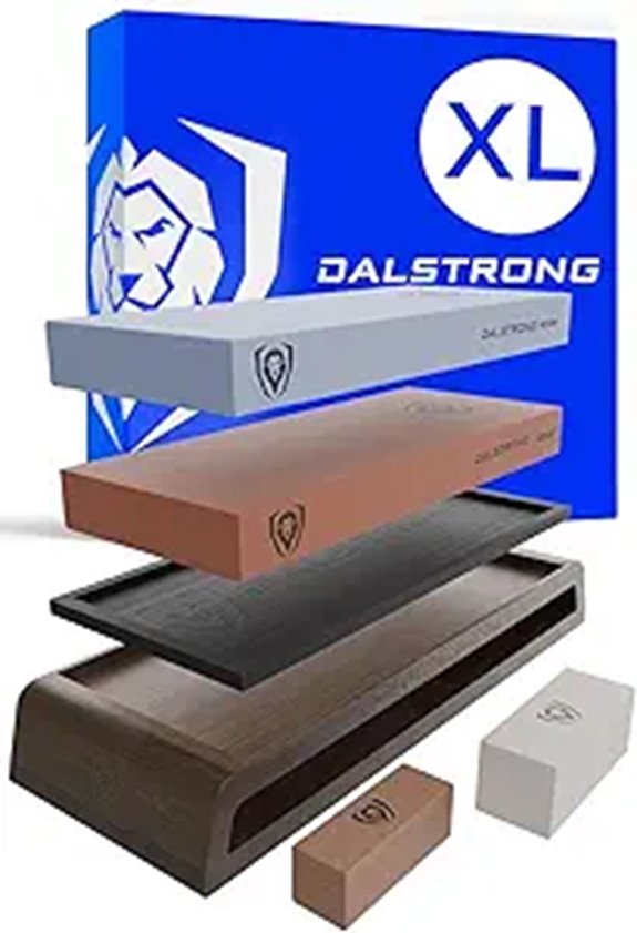 DALSTRONG Premium Whetstone Kit with Grit Stones