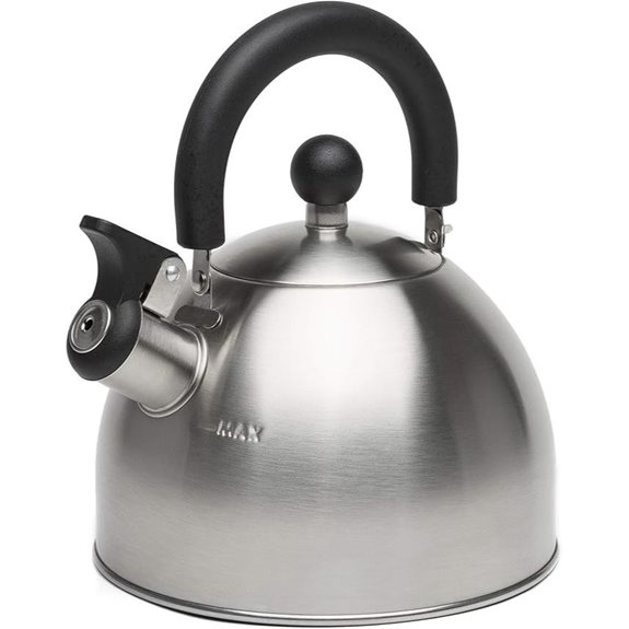 Primula Stewart Whistling Stainless Steel Tea Kettle