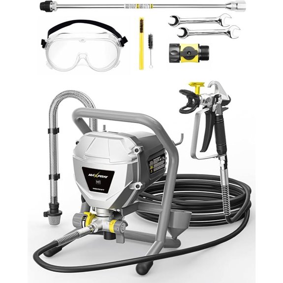 MaXpray M1 Airless Paint Sprayer with Accessories
