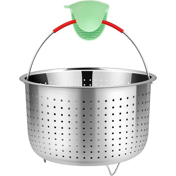 REDANT 8Qt Mesh Strainer & Vegetable Steamer Basket