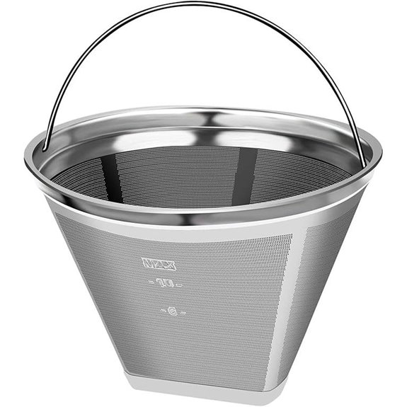 Reusable Cone Coffee Filters for 8-12 Cup Coffee Makers