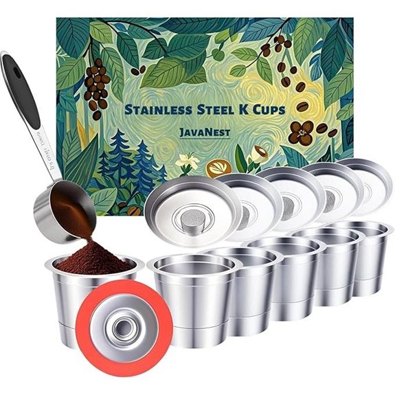 6 Pack Reusable Coffee Pods for Keurig