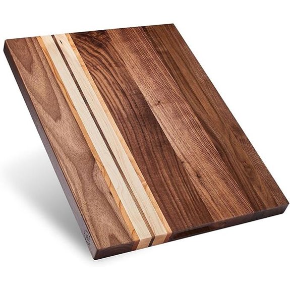 Sonder Los Angeles Reversible Walnut Cherry Maple Cutting Board