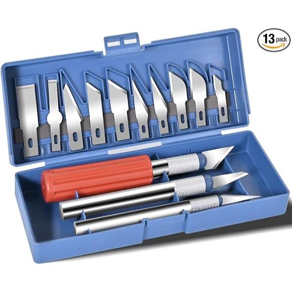 13-Piece Precision Craft Knife Set