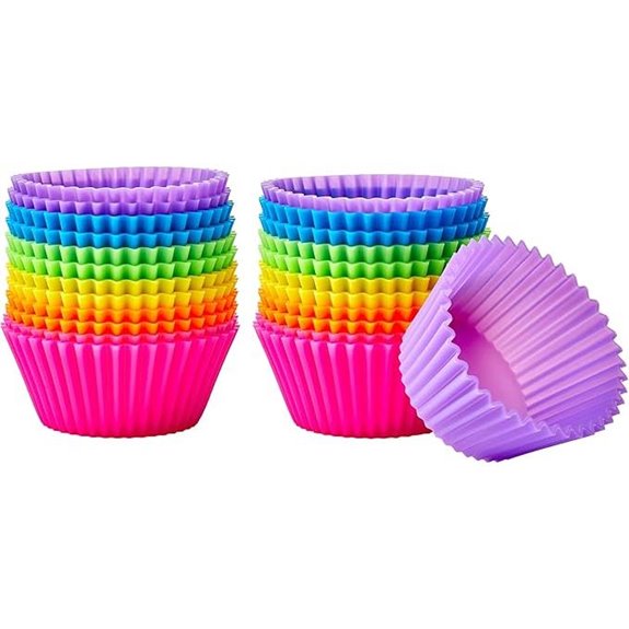 Amazon Basics Silicone Baking Cups Pack of 24