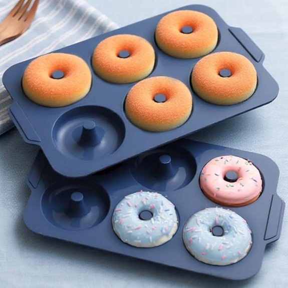 Nonstick Silicone Donut Pan for Baking