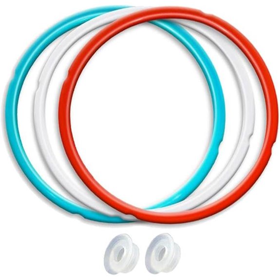 Silicone Sealing Ring 3-Pack for 8Qt Pressure Cookers