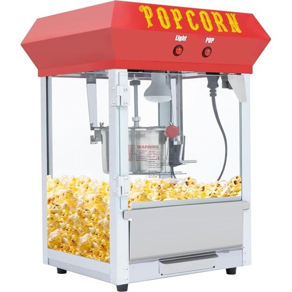6 Ounce Bar Style Electric Popcorn Machine