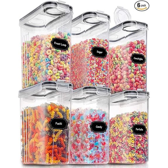 Praki 6-Piece Airtight Food Storage Containers Set