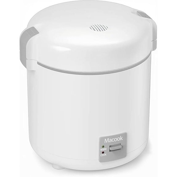 Mini 1-1.5 Cup Rice Cooker with Removable Pot