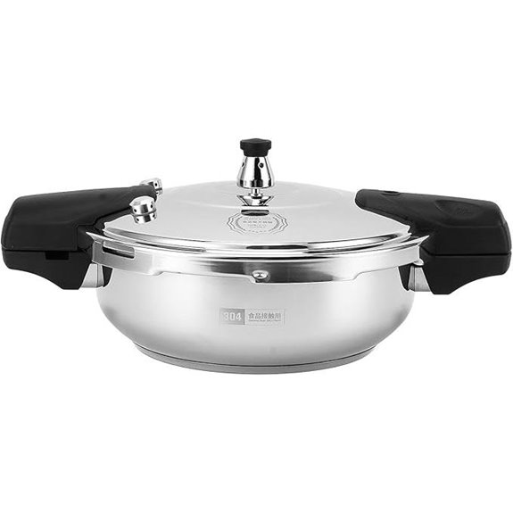 Stainless Steel 5L Mini Pressure Cooker for Stoves
