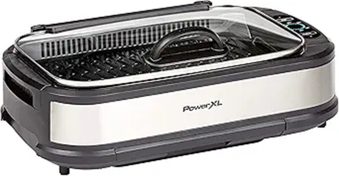 PowerXL Smokeless Grill with Smoke Extractor