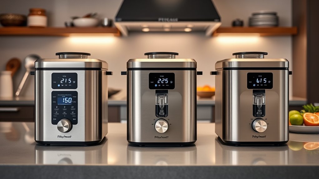 sous vide selection criteria