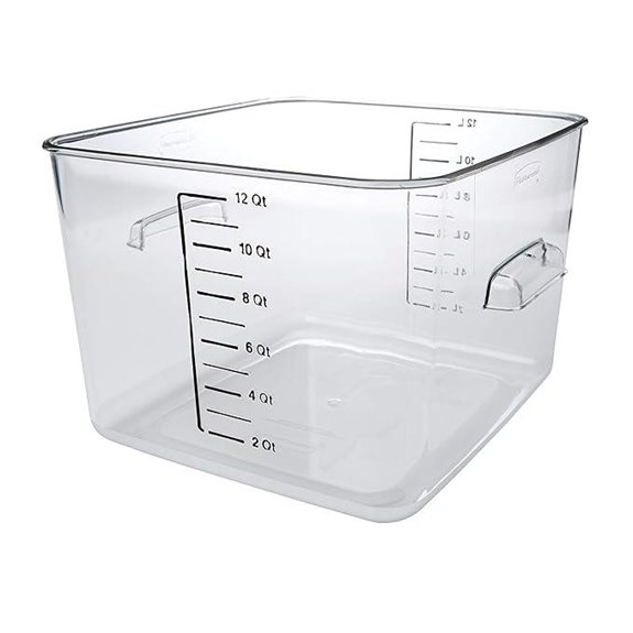 Rubbermaid 12 Quart Square Food Storage Container