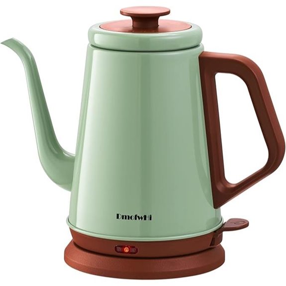 DmofwHi 1.0L Stainless Steel Electric Pour Over Kettle