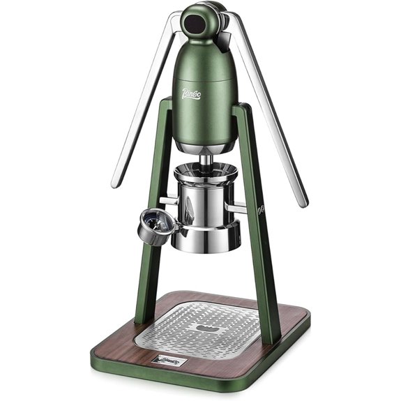 Bincoo Manual Espresso Maker with Pre-Infusion Stainless Steel
