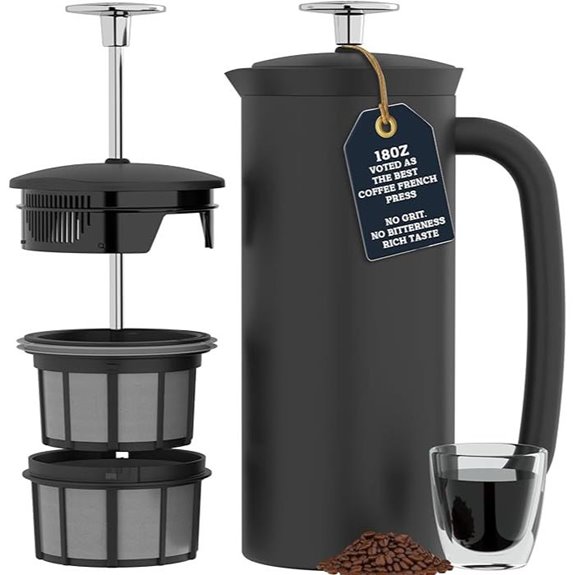 ESPRO P7 French Press Stainless Steel 18oz