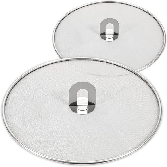 Splatter Screen for Frying Pan Stainless Steel Mesh
