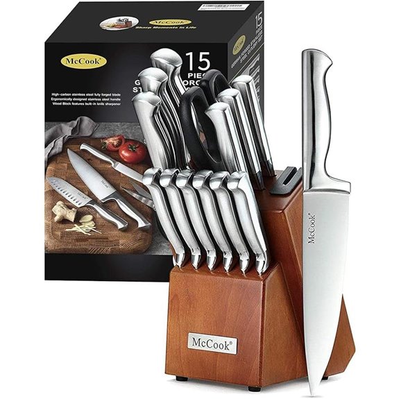 McCook Stainless Steel Kitchen Knife Set