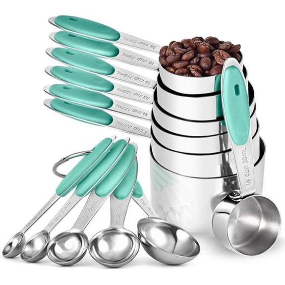 U-Taste Stainless Steel Measuring Cups & Spoons Set
