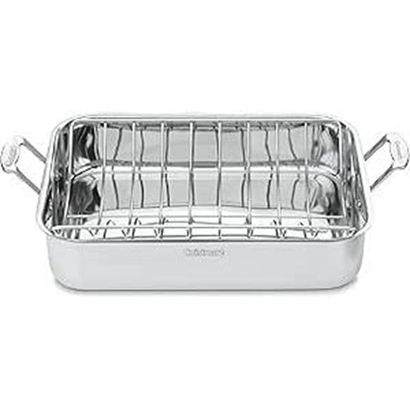 Cuisinart 16-Inch Stainless Steel Roaster with Rack