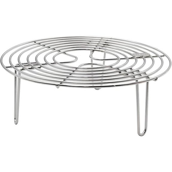 Round Stainless Steel Steamer & Cooling Rack