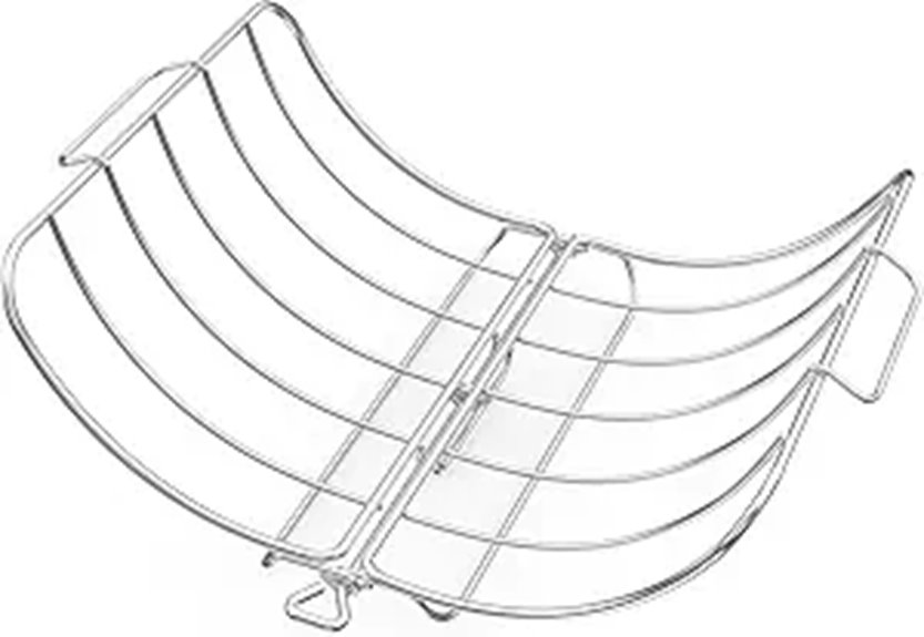 Onlyfire Stainless Steel Turkey Roasting Rack