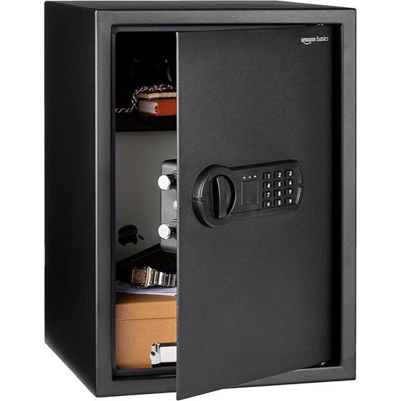 Amazon Basics Steel Security Safe with Keypad