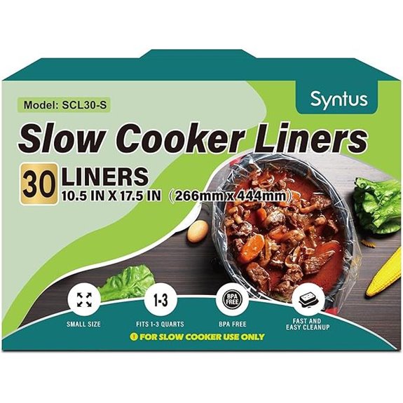 Syntus Slow Cooker Liners 30 count