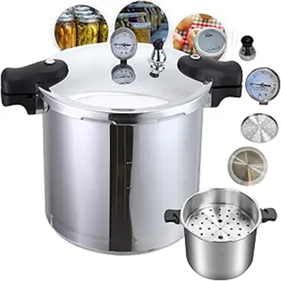 THE TANKER 23 Qt Pressure Canner & Cooker