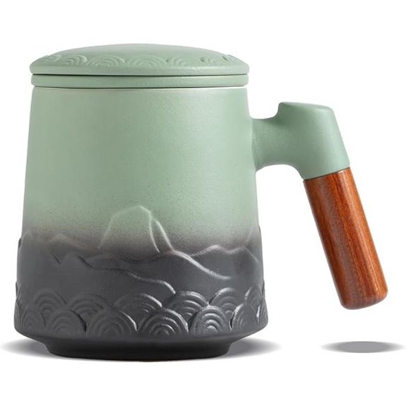 ZENS Tea Mug with Infuser and Lid