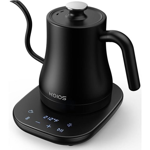 Gooseneck Electric Kettle with Temperature Control