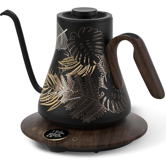 Rainforest Gooseneck Electric Kettle with Temperature Control