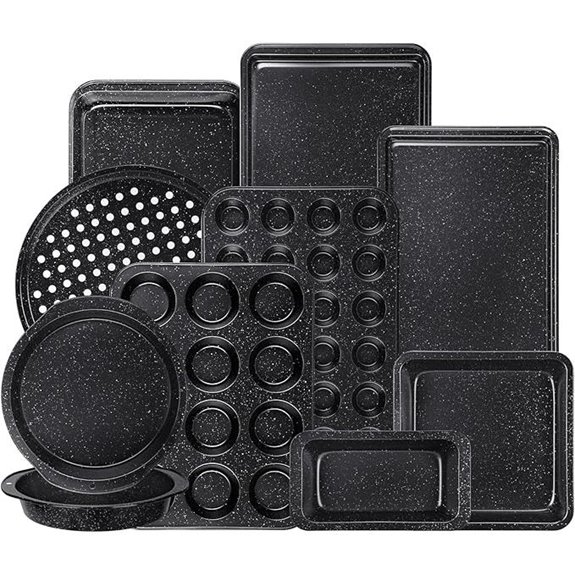 10-Piece Nonstick Baking Pan Set