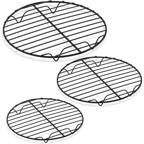 P&P CHEF Round Cooling Rack Set 3 pcs