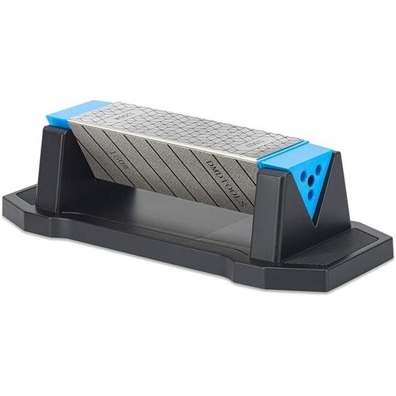 DMD Diamond Whetstone Knife Sharpener (3-Sided Grits)