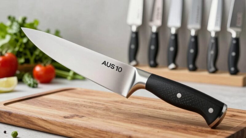 15 Best AUS-10 Kitchen Knives for 2026 Chefs Love - The Waffle Affair