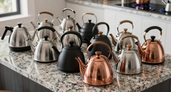 top induction compatible tea kettles