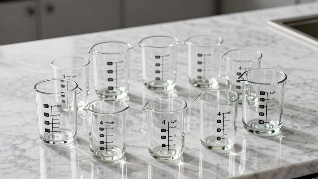 top liquid measuring cups