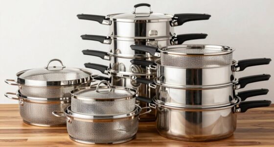 top pressure cooker steamer baskets