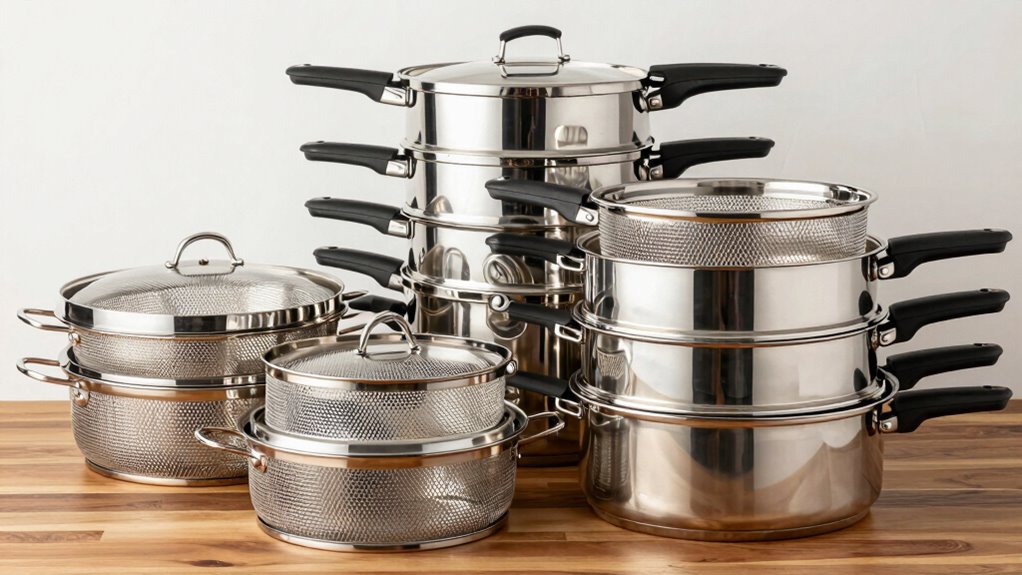 top pressure cooker steamer baskets