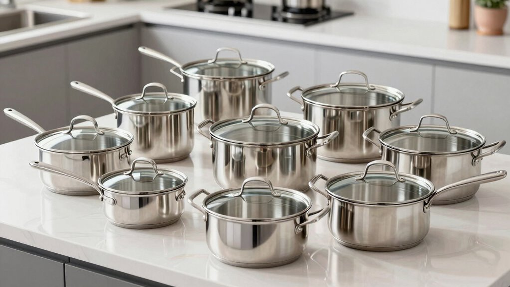top stainless steel cookware sets