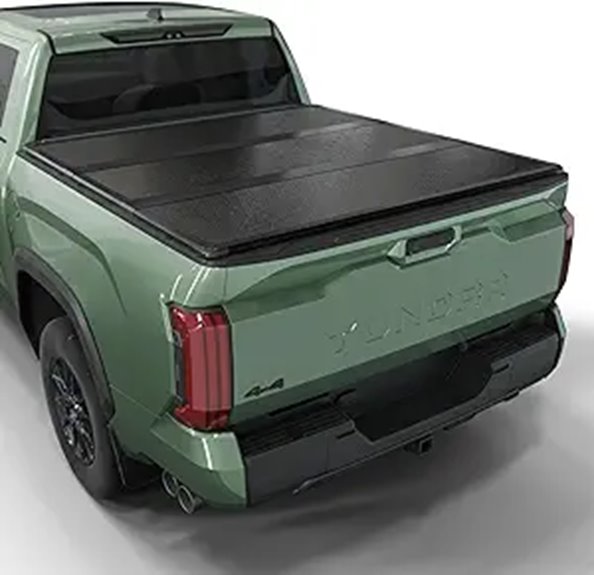 Hard Folding Tonneau Cover for Toyota Tundra 2022-2026