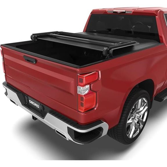 oEdRo Tri-Fold Truck Bed Cover for Silverado & Sierra