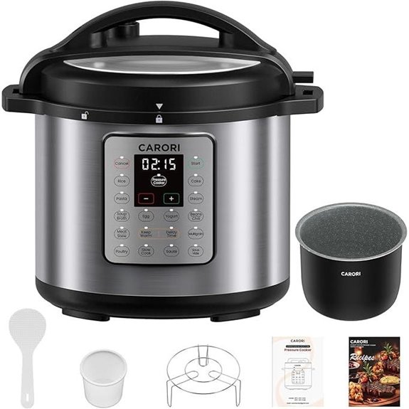 12-in-1 8 Quart Electric Pressure Cooker