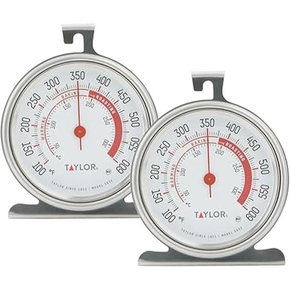 Taylor Large Dial Oven Thermometers (2 Pack)