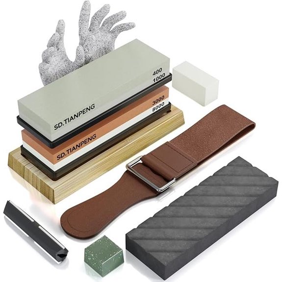 Dual Grit Knife Sharpening Stone Set