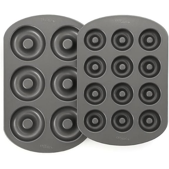 Nonstick Donut Pan Set with 6 and 12 Cavities