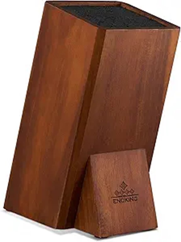 ENOKING Universal Knife Block with Removable Bristles